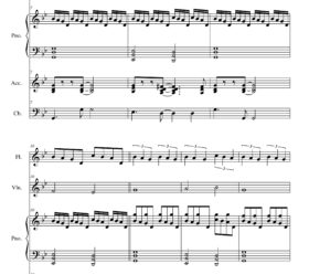 Lux Aeterna Sheet music - Clint Mansell - Flute - Violin ...