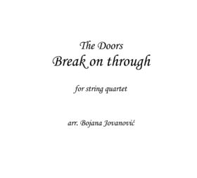Break on through (The Doors) - Sheet Music
