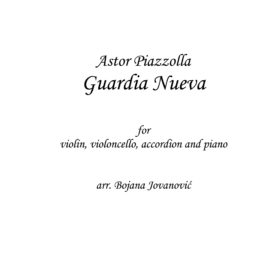 Guardia nueva Sheet music (Astor Piazzolla)